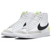 Nike Blazer Mid 77 Just Do It Men Sneakers White Black Volt DM2834-100