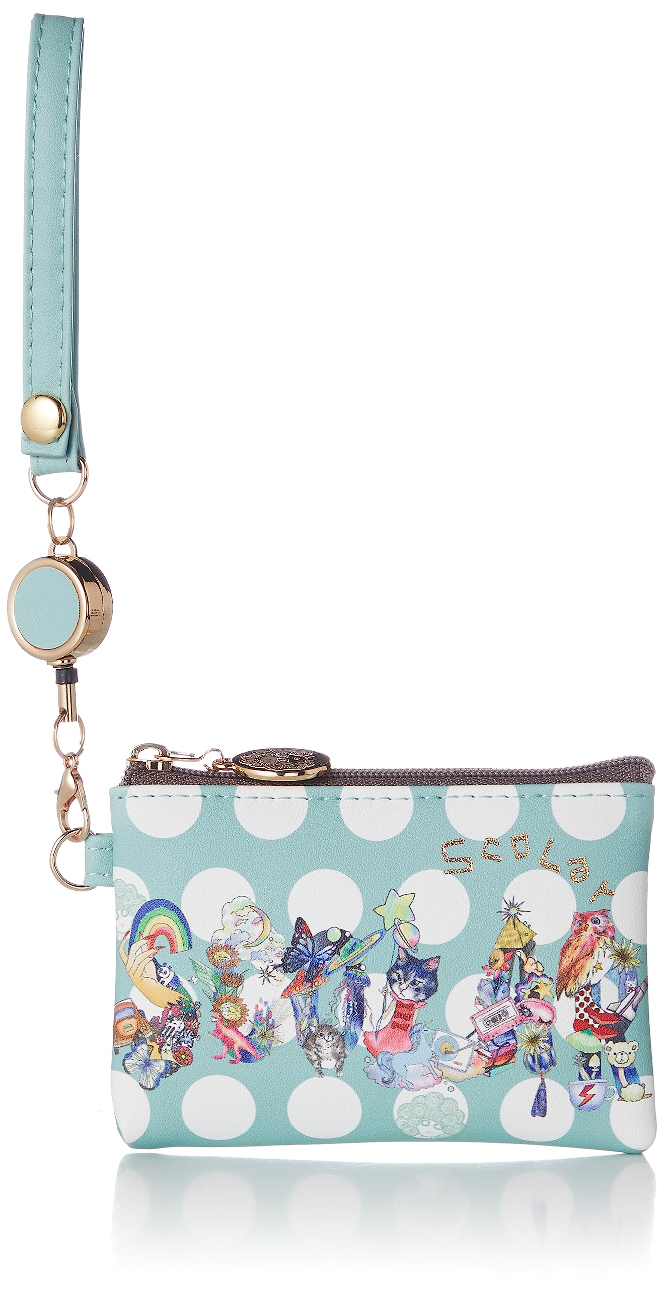 

Чехол-кошелек Aldi ScoLar Pass с ретрактором, SC69-10, Зеленый