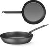 Frying Pan for All Types of Cookers, Made of Carbon Steel, Diameter 306 Mm