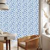 Heart Wallpaper White, Azure and Blue 50x1000