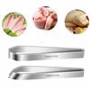 Silicone World Stainless Steel Hair Removal Clip Tweezer Fine Hairs Puller Stainless Steel Tongs Pig Foot Hair Fishbone Tweezers