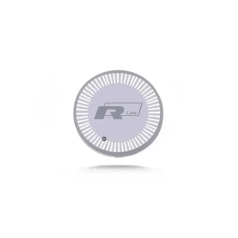 

2026 Hot For VOLKSWAGEN VW LED Car Luminous Water Cup Coaster Colorful Anti-Slip Coaster Lights for Volkswagen VW Rline Golf Tig