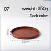 Ovale Serviertabletts, Geschirr, Dessert, Tee, Untertasse, Untersetzer, Kaffee-Untersetzer, Holzteller, Aufbewahrung, Lebensmittel-Display, Home Hotel Decor