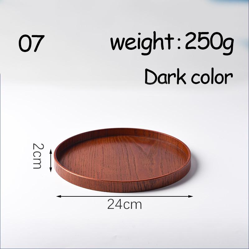 Ovale Serviertabletts, Geschirr, Dessert, Tee, Untertasse, Untersetzer, Kaffee-Untersetzer, Holzteller, Aufbewahrung, Lebensmittel-Display, Home Hotel Decor