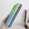 Luxury Dopamine Color Gradient Phone Case for iPhone 16 15 14 13 12 11 Pro Max XR XS MAX 7 8 Plus SE Full Lens Protective Shockproof Soft Cover