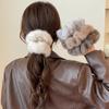 Autumn Winter Versatile Plush Hair Rope For Women Exquisite Simulation Mink Headband Scrunchies  Hair Accessories Gifts