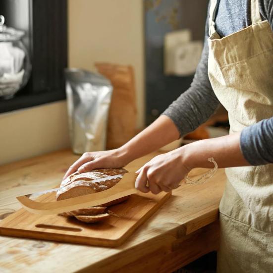 Brødkutter Surdeigsbrød Bueskive Serratert Bagelkutter Baking Bagett Kakekutter Tre Brødskjæresag