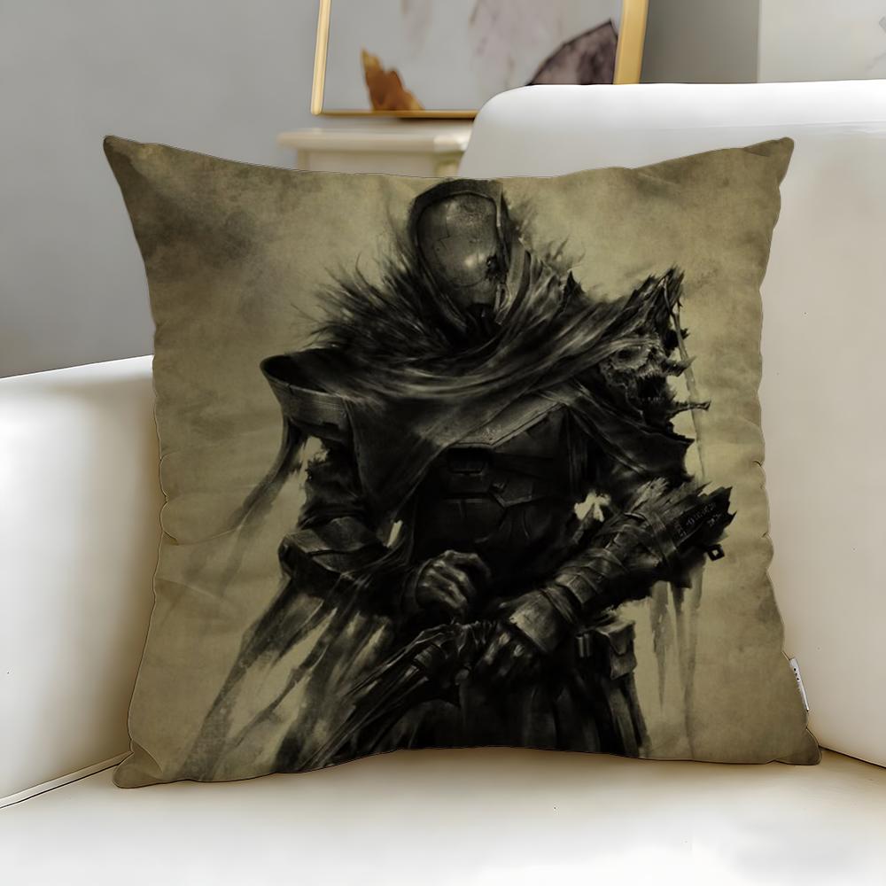 classic game Destiny Cushion Cover Soft  EasyWash Pillow Case  Versatile for Couch Bed Travel and Office