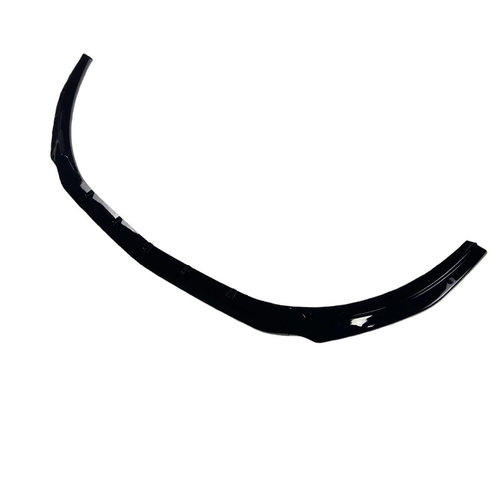 Mercedes-Benz CLA W117 Sport Front Splitter (2017-2019), Glossy Black Carbon Fiber, Three-Section Design
