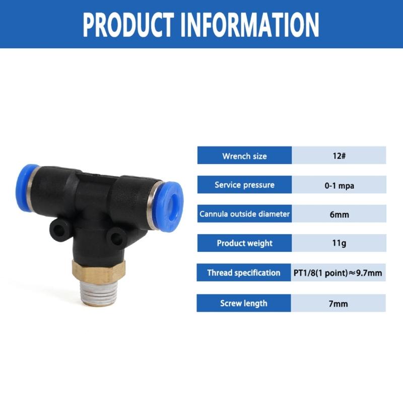 Automotive Push Lock Vacuum Connector Fitting Kit For Turbos Wastegate, Solenoid