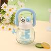 Water Bottle Summer Cute Carrying Pot Large Capacity Girl High Value Straw Double Drinking Cup Tea Separation Big Belly Cup