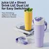USB Charging Electric Juicer Cup Large-Capacity Dual-Drink Portable Blender High-Speed Stainless Steel Coffee Mug Kitchen Tools