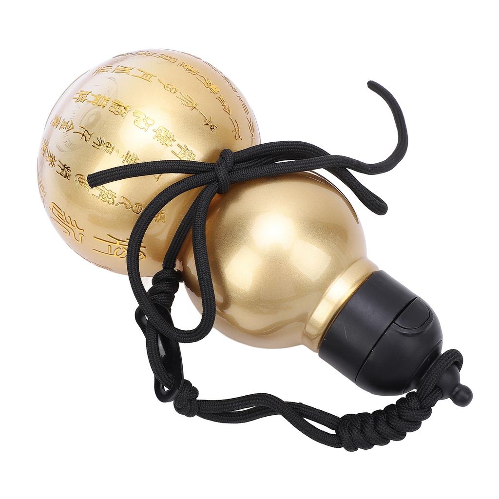 Gourd Water Bottle PCTG 800ml Chinese Retro Portable Drinking Gourd Sports Bottle with Straw Strap