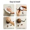 Nonslip Hair Dryer Wall Hanger Space Saving Storage Rack Key Towel Organizer Nonslip Bathroom Essential