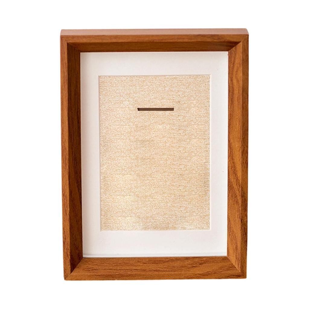 Medal Display Case with Clear Window Wooden for Gymnastics Football Runners