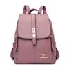 Damen Rucksäcke mit großer Kapazität Geldbörsen Hochwertiges Leder Damen Vintage Tasche Schultaschen Reisetasche Damen Rucksack KTY