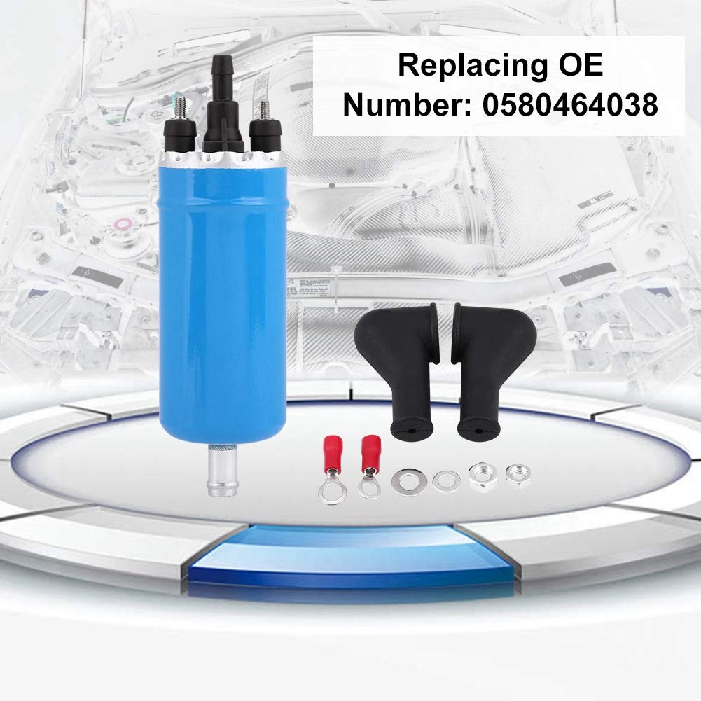 Electric Fuel Pump, BMWE Series, Inline Fuel Pump with Installation Kit, Electromagnetic Fuel Pump,
