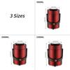 Insulated Nonrust Steel Food Jar With 3 Layer Compartments Leak proof Portable Lunch Container Hot Cold Meals