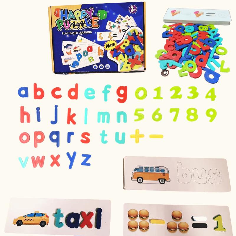 

Игрушка для изучения английского алфавита и цифр «Два в одном» для детей