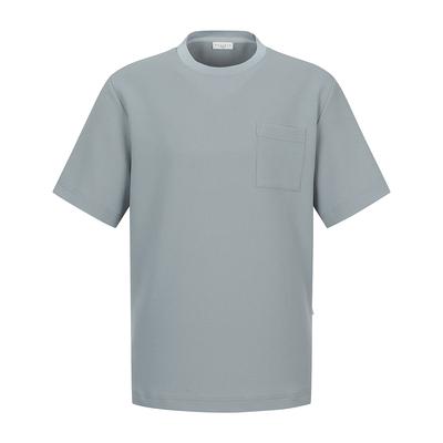 FERRAROMILANO Microfiber Jersey Round T-Shirt Grey (Am0Eks20934)