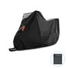 Motorcycle Cover 420D Oxford Cloth Waterproof Outdoor Scooter Protection Shelter with Lock Holes