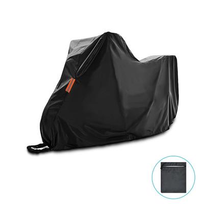 Pokrowiec na motocykl Tkanina Oxford 420D Wodoodporny Zewnętrzny Schron Ochronny na Skuter z Otworami na Zamek