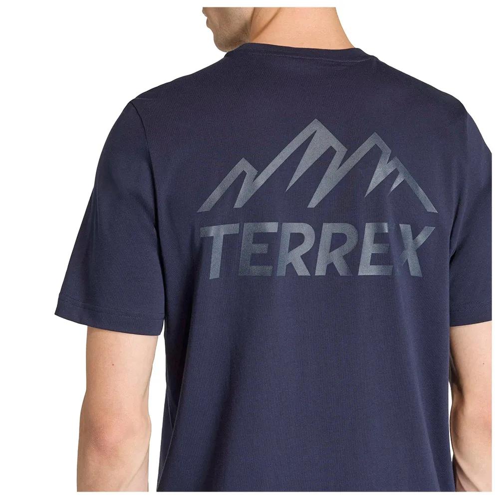 Adidas Terrex Mountain Graphic T-shirt 100% Cotton