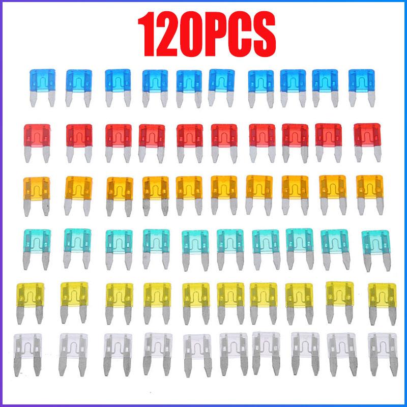 60-240 Stück Auto-Mini-Sicherungen für Autos, Klingensicherungen, Auto-Sicherungssatz, 5 A, 10 A, 15 A, 20 A, 25 A, 30 A, gemischter Satz, Sicherungssatz, LKW-Teile