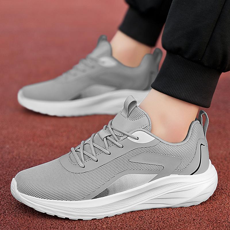 Men Running Shoes Flat EVA Lightweight Summer Gym Jogging Shoes 2025 New Mesh Lace-up Casual Sports Shoes for Man Sneakers