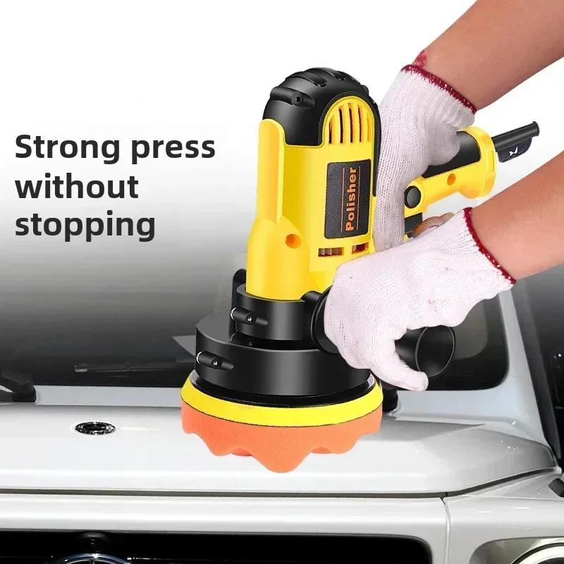Auto Schönheitswachsmaschine Automobilpolieren Kratzerreparatur Kleine elektrische Flachpoliermaschine