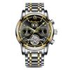POEDAGAR Business Watch Men Luxury Fashion Stainless Steel Sport Watches Masculino