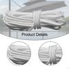 Outdoor Patio Umbrella Cord Line,Portable,Heavy Duty,Accessories Replacement 3.4M Nylon Rope String