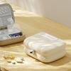 Mini 7 Grids Pill Box Sealed Pill Dispenser Multi-functional Medicine Box  Business Trips