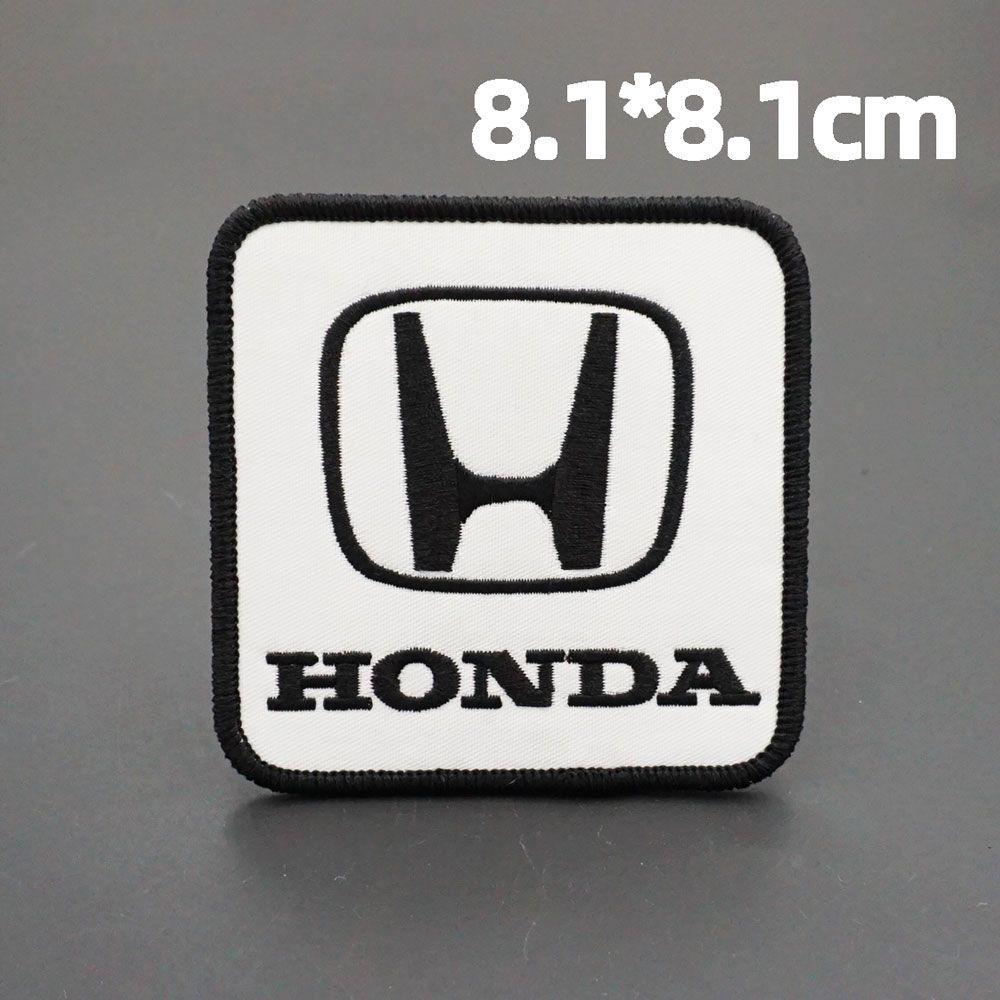 Styling Embroidered Patche Armband Backpack Badge Hook Backing Clothing For Honda CB400 CB650 FCBF CBR25ORR CRF SH3O0 NC75O