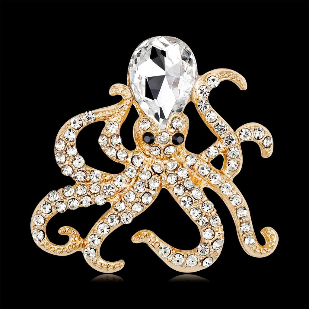 Rhinestone Animal Jewelry Brooch Pins Pendant for Women Girls