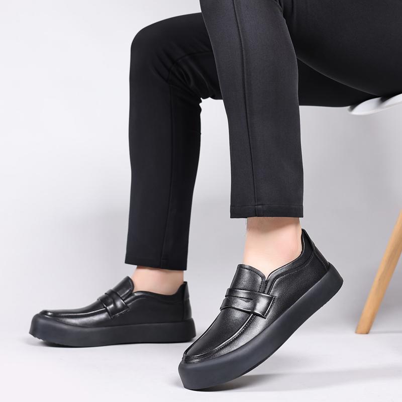 Móda Vysoce kvalitní Klasické Pánské Semiš Ležérní Penny Mokasíny Řidičské boty Móda Muž Pohodlné Kožené Boty Pánské Líné společenské boty