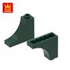 Non-Toxic 82Pcs/Lot 18653 Arch 1X3X2 Inverted Block Moc Color Accessories Compatible With Curved Brick Toys For Kid Educational Toy