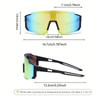 2pcs Unisex Sports Sunglasses Suitable for Daily Use Camping Cycling Golf Running Mountaineering Fishing Beach Sports