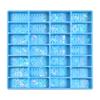Dominoes Mold Silicone Holographic Chocolate Molds Holographic Chocolate Bar Mold for Epoxy Candy Clay Chocolate Mould