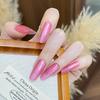 Verlaufende Bernstein-Goldfolie Abnehmbare Nagelsticker - Herbst/Winter-Kollektion