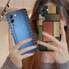 Jeans Texture Mobile Phone Case for VIVO V60 V50 V40 V30 V29 V27 V25 V23 Pro Lite 5G Colorful Printing Cover Luxury Cover Pretty
