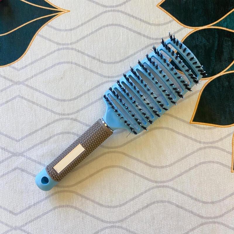 Sinle Boar Bristle Styling Hairbrush
