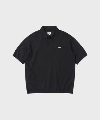 LE TIGRE Tropical Polo Knit Pullover (Black)