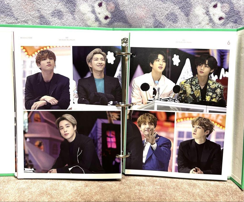 [USED] BTS Memories 2020 DVD with trading cards (Taehyung V)