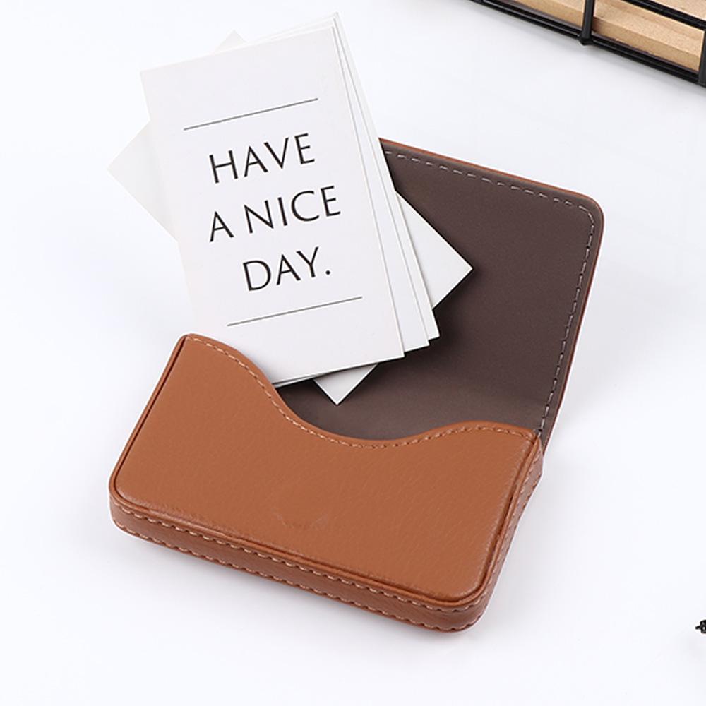 Fashion Creative PU Leather Holder Wallets & Holders Card Holder Wallet Money Clips Business Card