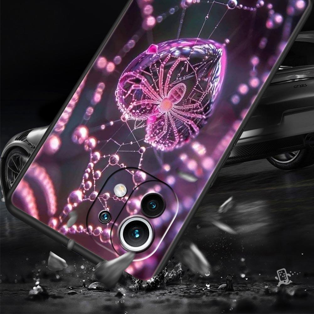 Spider Web Phone Case Cover for Xiaomi Mi 17 Pro Max 15 14 13 12 11 Ultra 15T 14T 13T 12T 11T Pro Lite Soft TPU Shell Fundas Bag