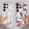 Sanrio Hello Kitty Phone Cover Case for Samsung Galaxy S26 S25 Edge S23 Ultra S20 Plus S22 FE S24 Note 20 Ultra 10 S21