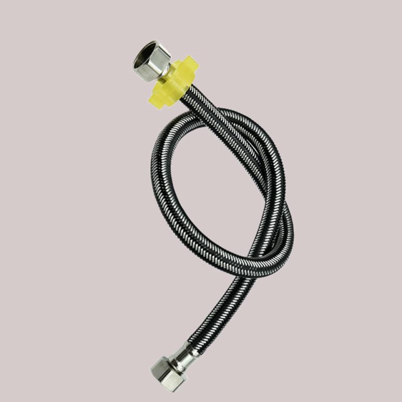 Jichulong Double Head Stainless Steel Water Inlet Hose