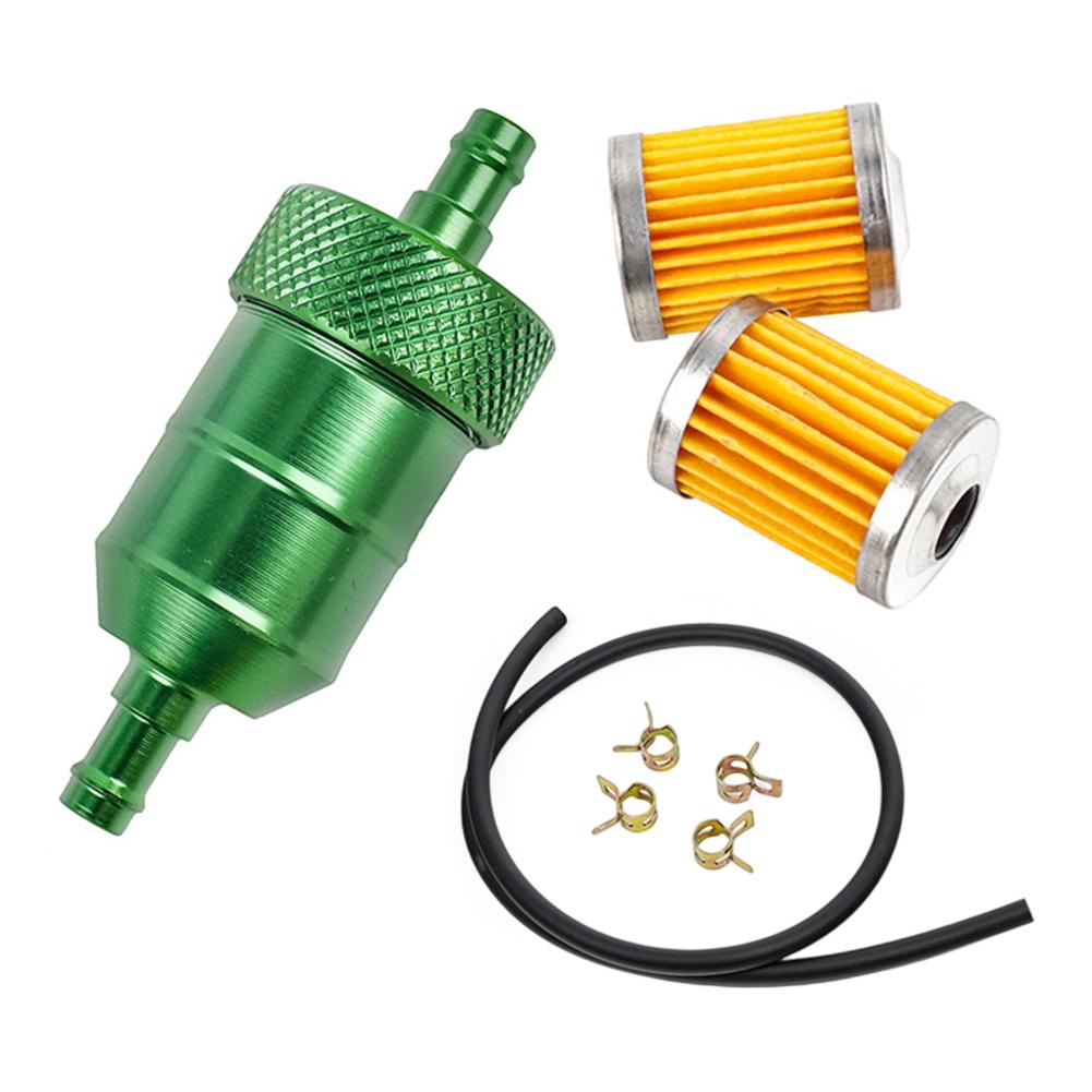 Cleanable Fuel Filter Element Accessory Easy Installation Filter CNC Aluminum Filter Aluminum Alloy Construction
