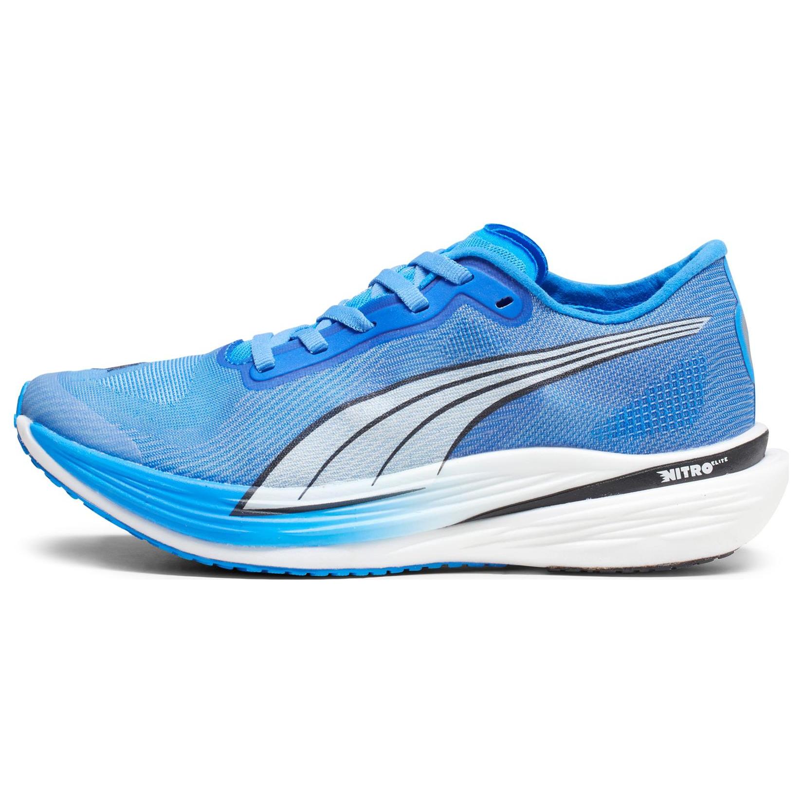 

New PUMA Deviate Nitro Elite 2 Ultra Blue Fire Orchid Mismatch Women s 377787-02 37
